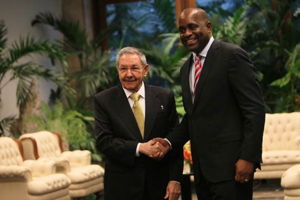 Dominica Prime Minister Roosevelt Skerrit