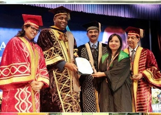 Dominica PM attends Convocation of LPU