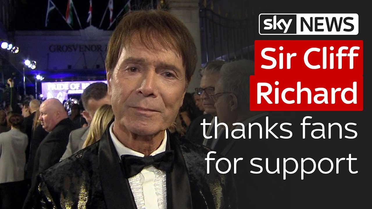 Sir Cliff Richard thanks fans for support after dropped investigation 1