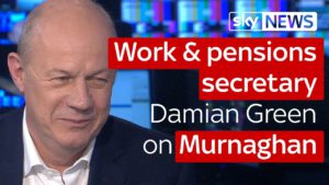 Work and pensions secretary Damian Green on Murnaghan 2