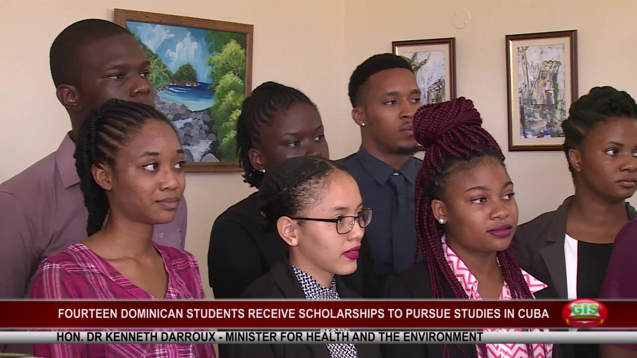 14 DOMINICAN STUDENTS OFF TO CUBA TO FURTHER STUDIES 1