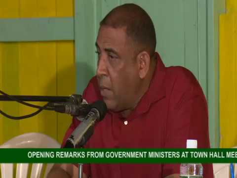 GOVERNMENT TOWN HALL MEETING IN TRAFALGAR 1