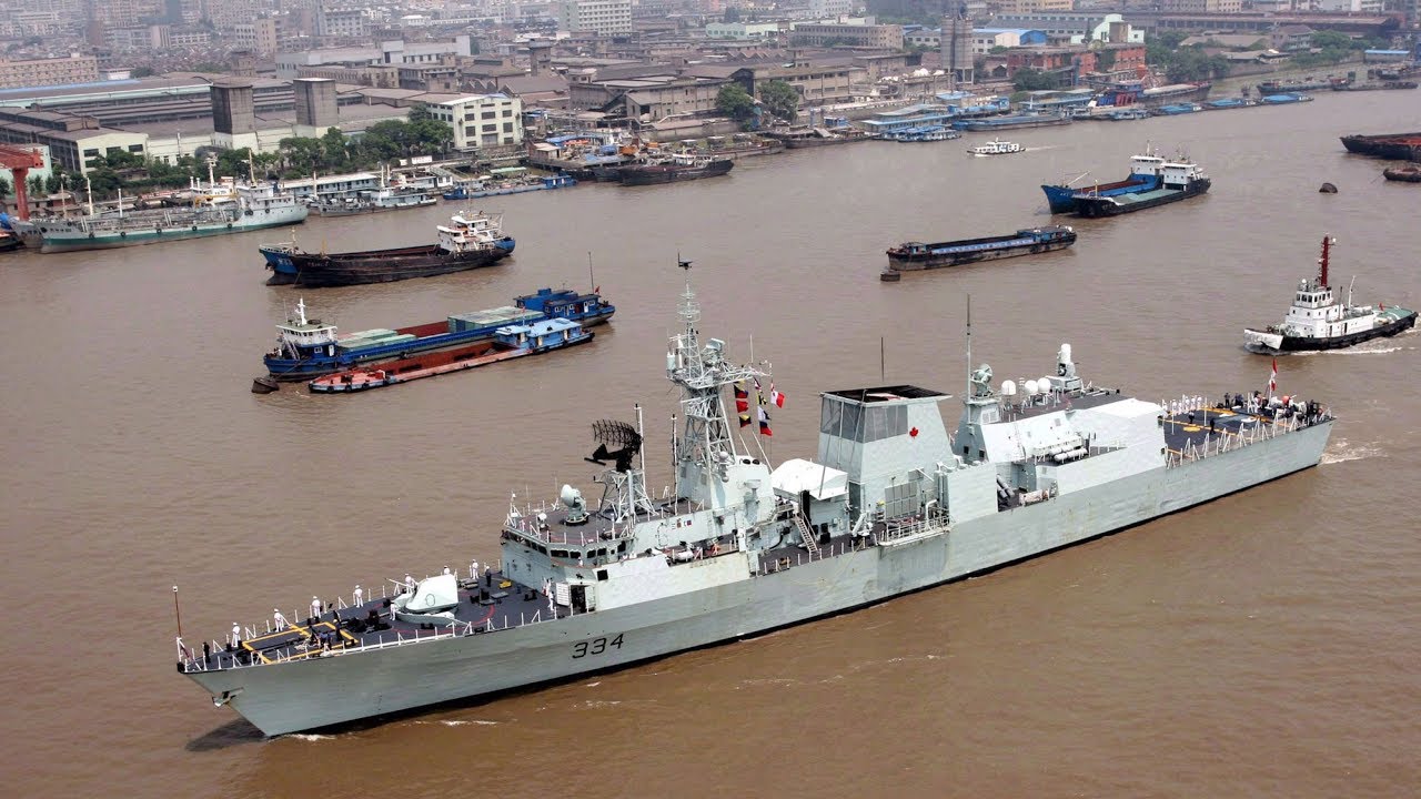 Chinese jets 'buzz' Canadian ships in Taiwan Strait 1