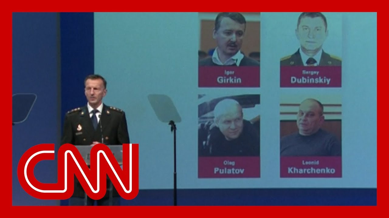 MH17 investigators name four suspects facing murder charges 1