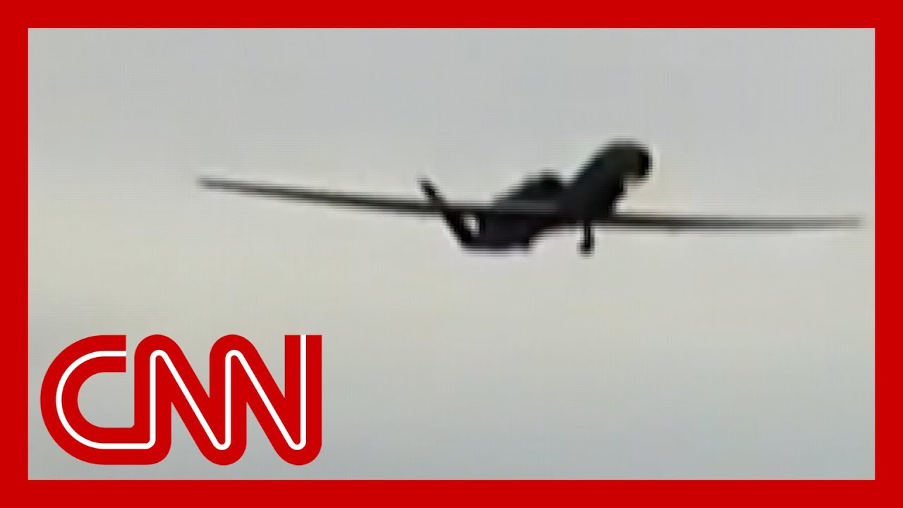 Video shows Iran shooting down US drone 1