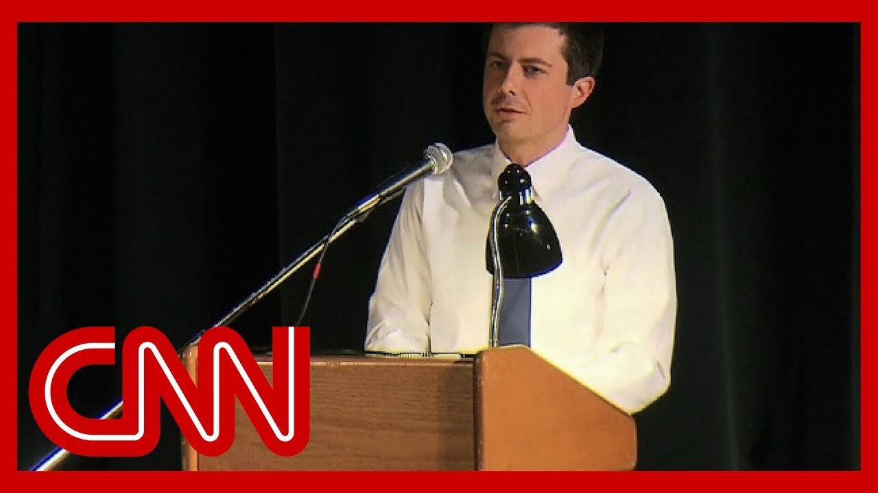 Watch heated moment from Pete Buttigieg's town hall 1