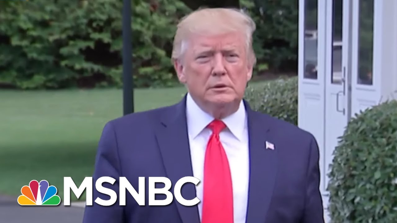 President Donald Trump: 'I'm Not Relishing The Fight' | MTP Daily | MSNBC 1