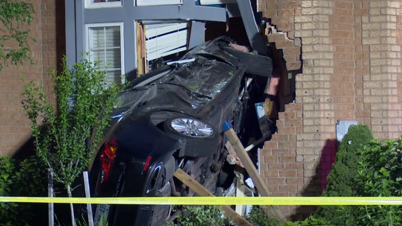 Vehicles crash into 3 different GTA homes in one day 1