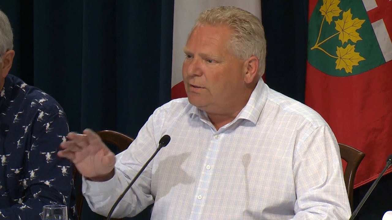 Doug Ford: People are worried about jobs, not Dean French 1