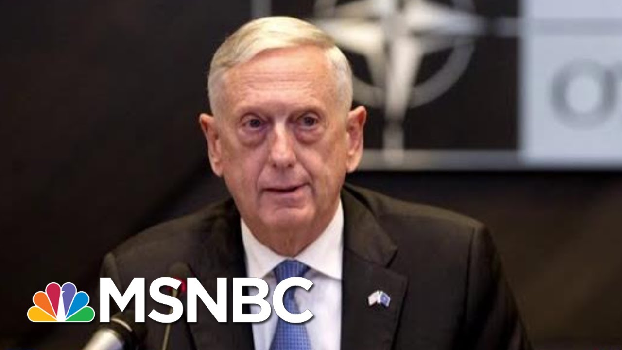 Former Defense Secretary James Norman Mattis Breaks His Silence | Deadline | MSNBC 8