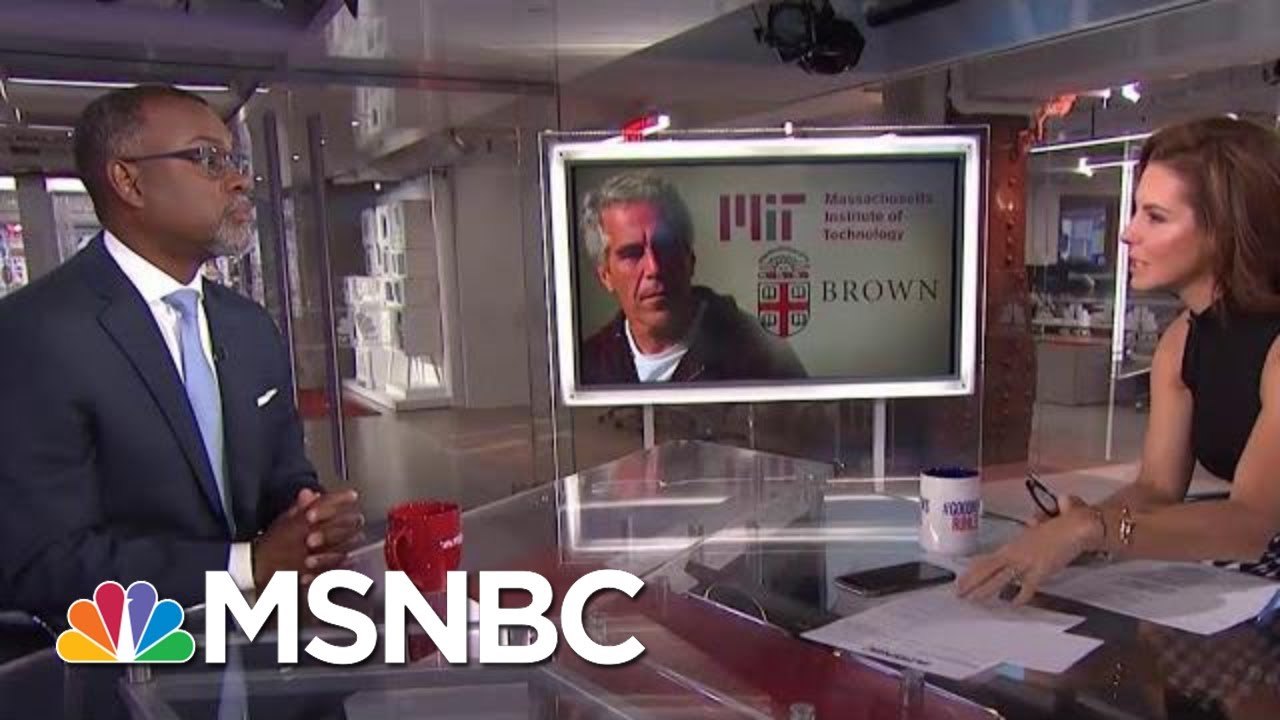 Top MIT Official Resigns Over Epstein Donations Scandal | Velshi & Ruhle | MSNBC 7