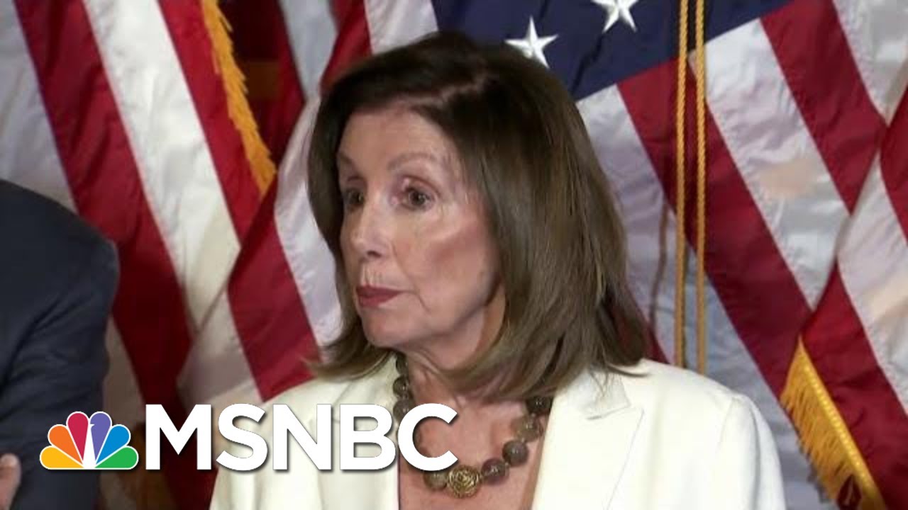 'Hell To Pay': Speaker Pelosi Threatens Trump Over Gun Control | The Beat With Ari Melber | MSNBC 8