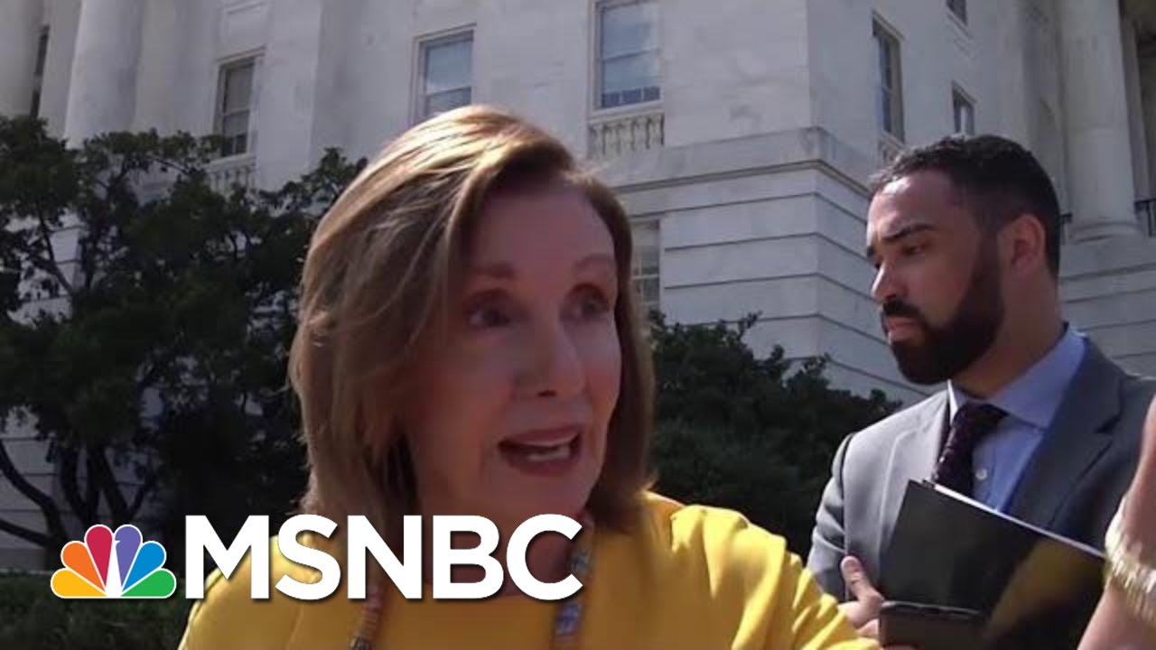 Nancy Pelosi Rips McConnell For Inaction On Gun Control | Hardball | MSNBC 7