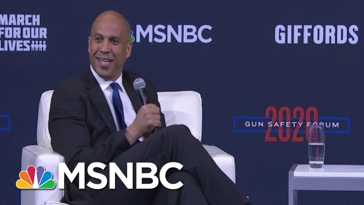 Sen. Cory Booker On Guns: We Can Create A System That Works | Craig Melvin | MSNBC 9