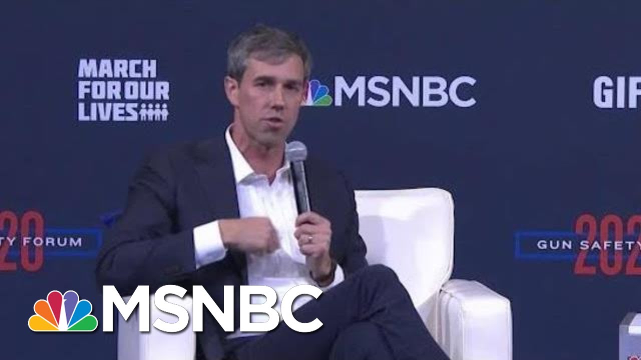 O'Rourke: 'When The Second Amendment Was Ratified, It Took 3 Minutes To Reload A Musket' | MSNBC 7
