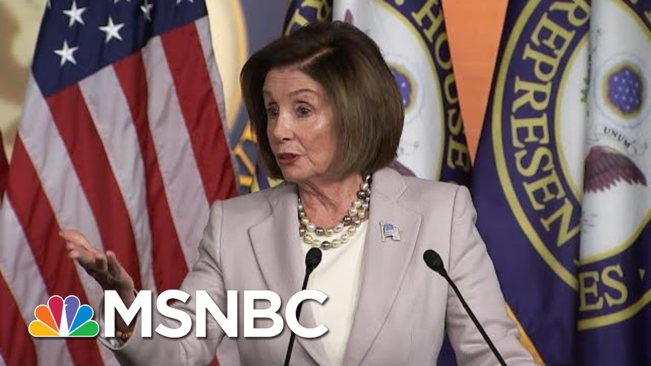 'I Was Excusing Myself From The Room': Pelosi Discusses Her Meeting And Photo With Trump | MSNBC 5
