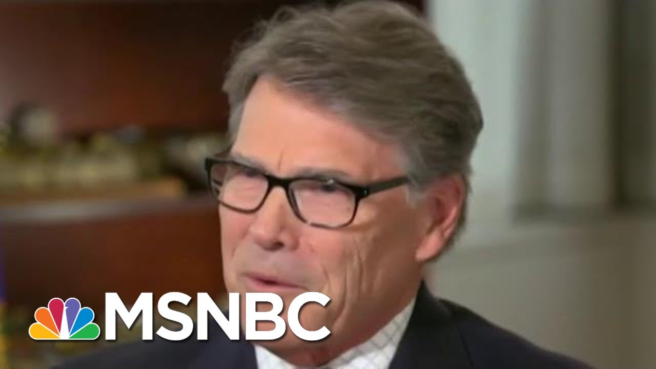 Rick Perry Says Trump Is God’s ‘Chosen One’ | Velshi & Ruhle | MSNBC 7