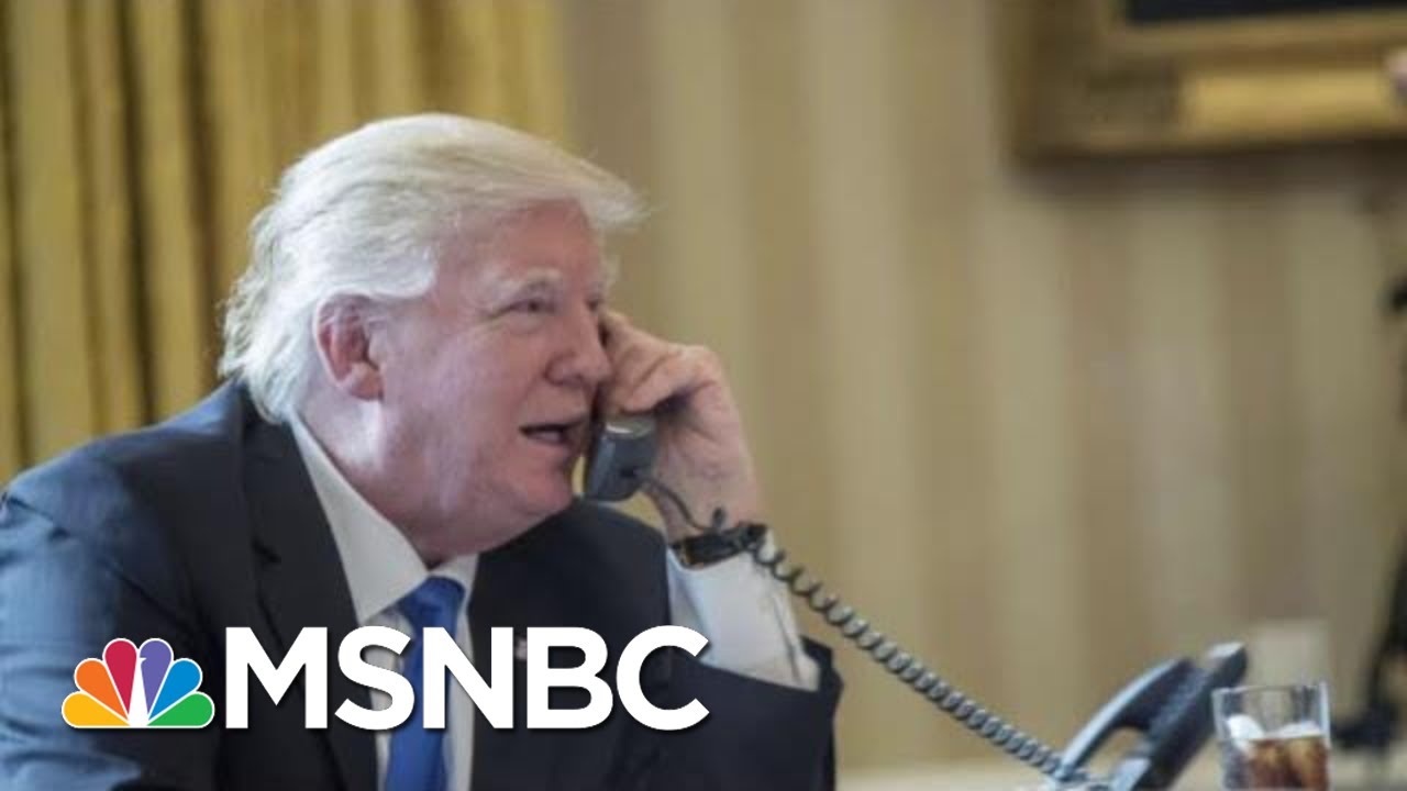 President Donald Trump’s Unsecure Communications | Deadline | MSNBC 6