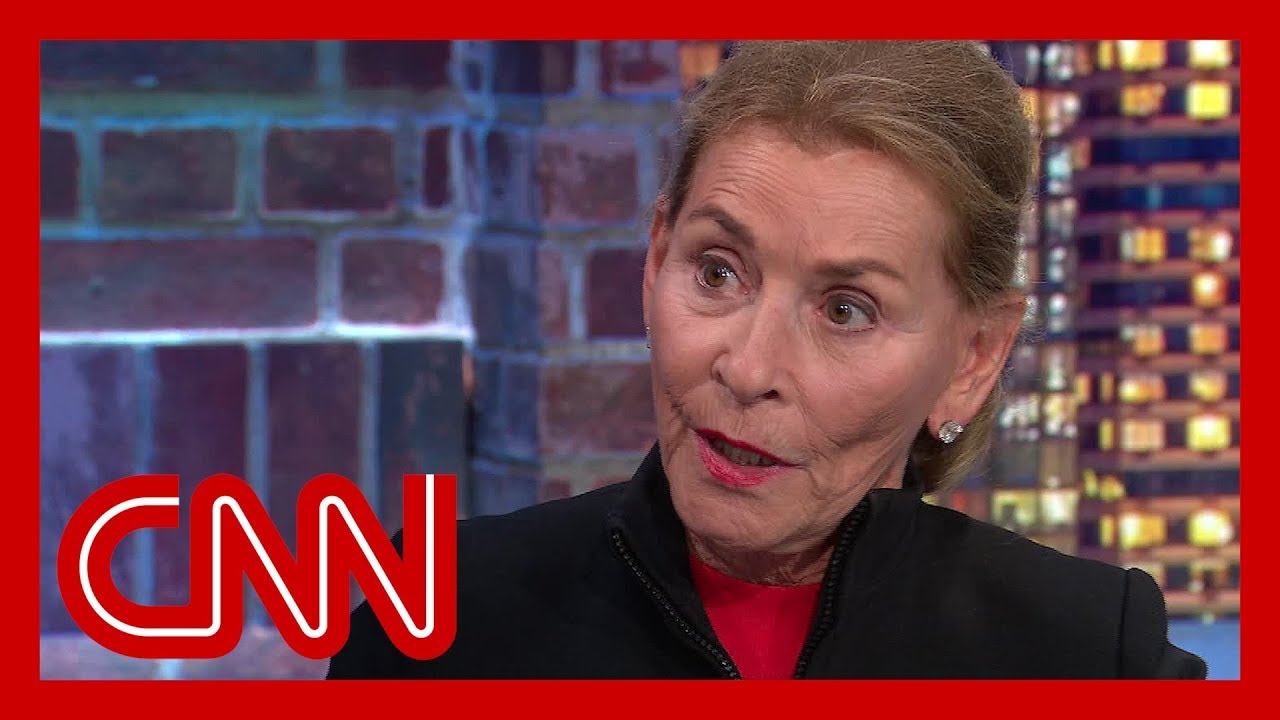 Judge Judy tells CNN who she's backing in 2020 1
