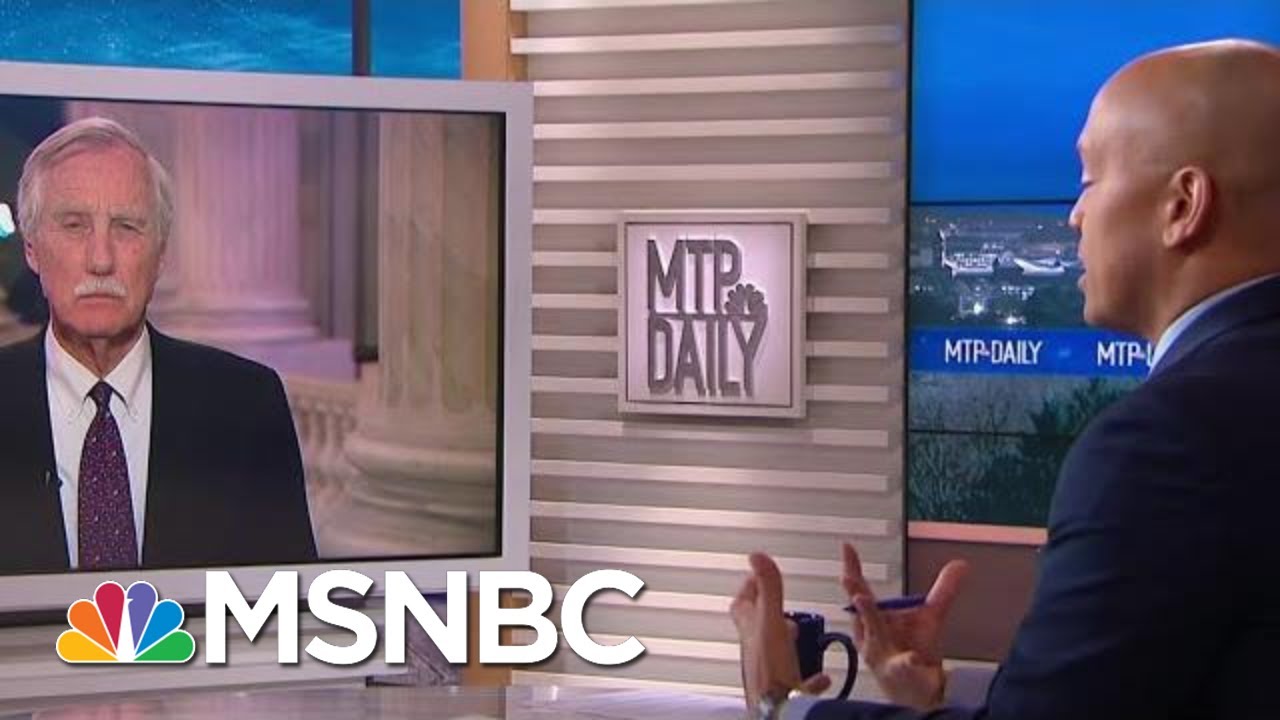 Sen. Angus King: Soleimani Strike 'Not Worth The Risk' | MTP Daily | MSNBC 1