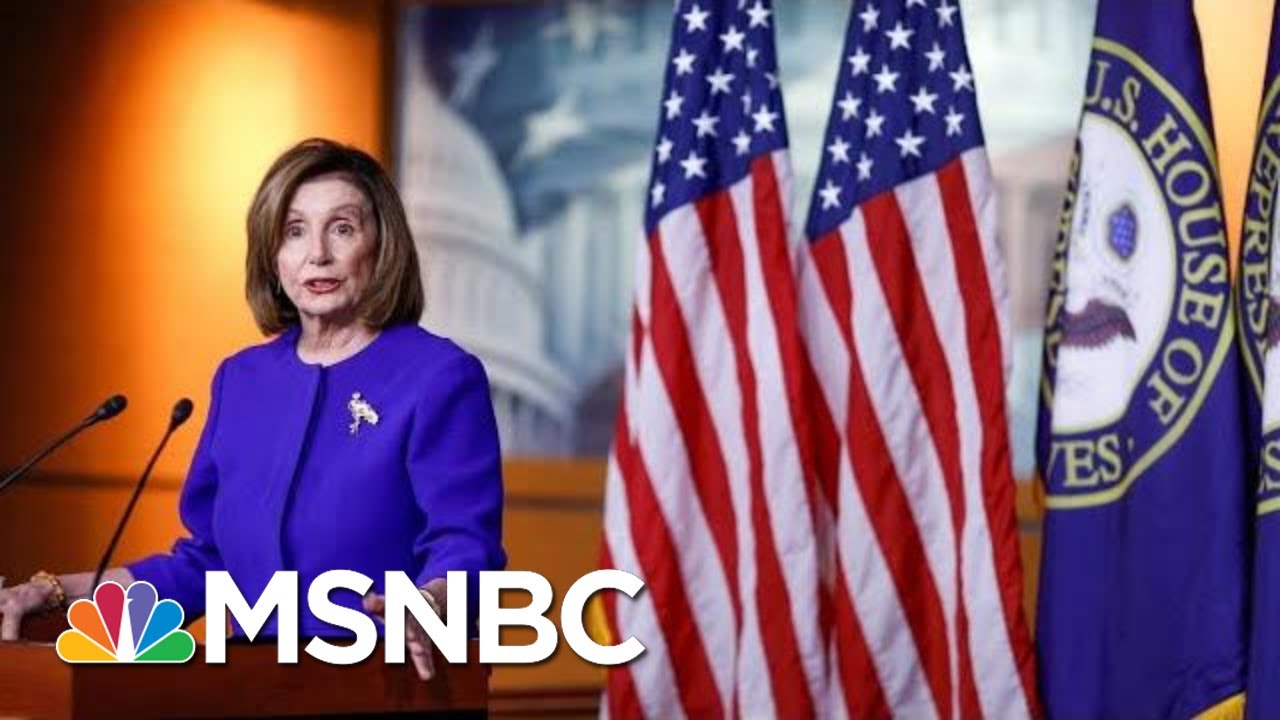 49ers Fan Pelosi Can't Attend Playoff Game Because She Must 'Save Our Country From Peril' | MSNBC 1