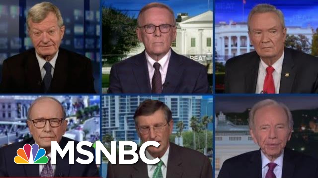 On Trump Trial, Sen. McConnell Gets Fact-Check By Six Of His Senate Colleagues At Once | MSNBC 1