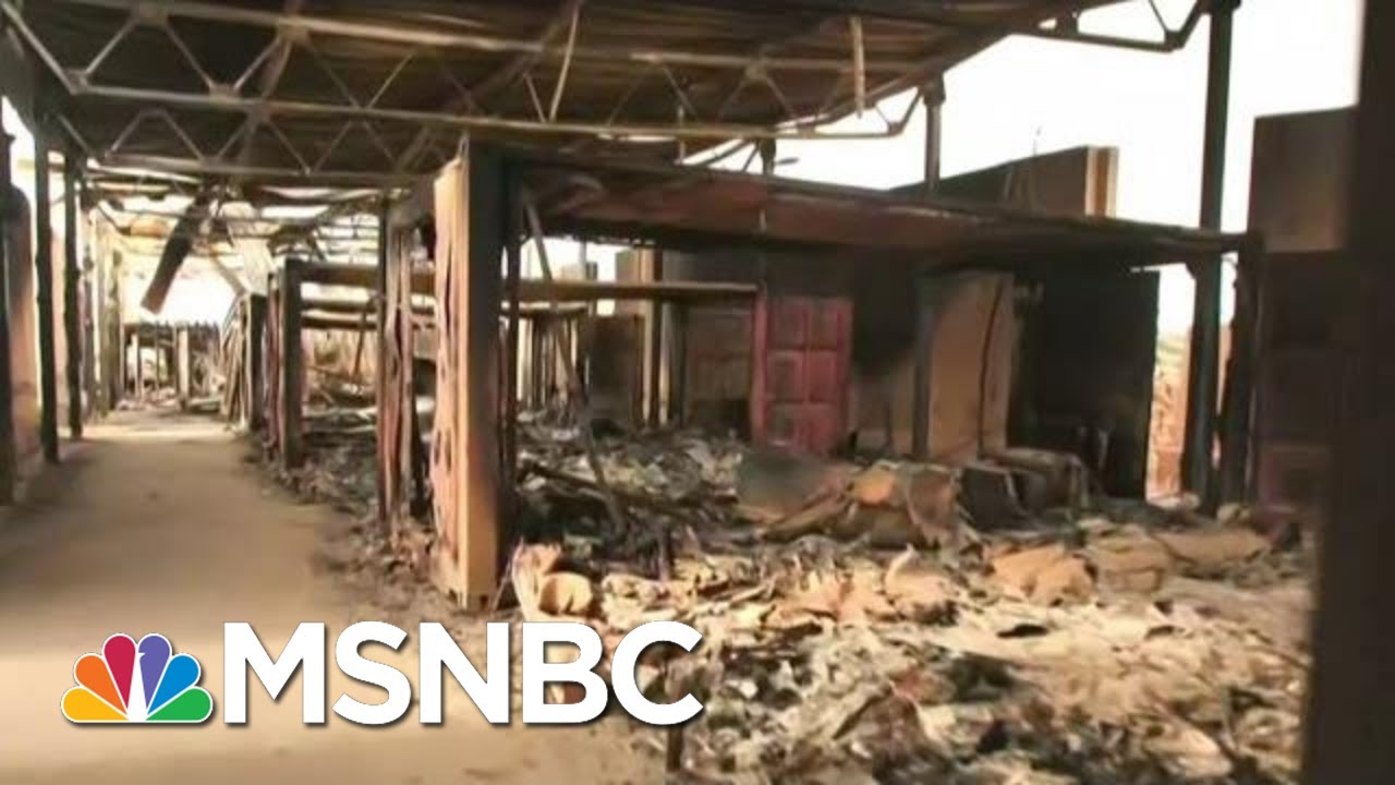 Watch: An Inside Look At What's Left Of Iraqi Air Base Attacked By Iran | MSNBC 1