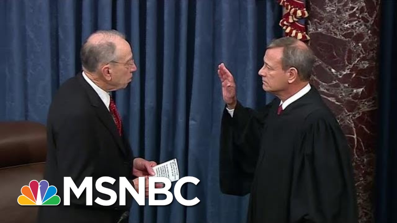 'Disaster': How Judge In Trump Impeachment Trial May Compel Witnesses And Break Ties | MSNBC 1