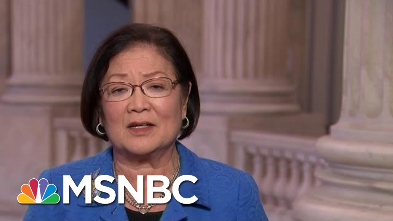 Sen. Mazie Hirono: 'Let's Have Real Witnesses, Relevant Witnesses' | MTP Daily | MSNBC 1