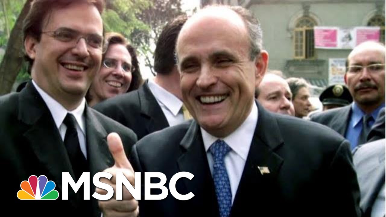 Rejected: See Trump Snub Giuliani As Impeachment Trial Begins | The Beat With Ari Melber | MSNBC 1