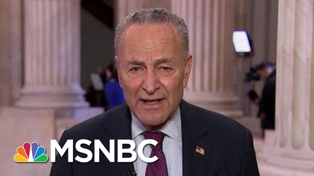 Sen. Chuck Schumer: We Have A Reasonable Chance At Witnesses, Documents | Morning Joe | MSNBC 1