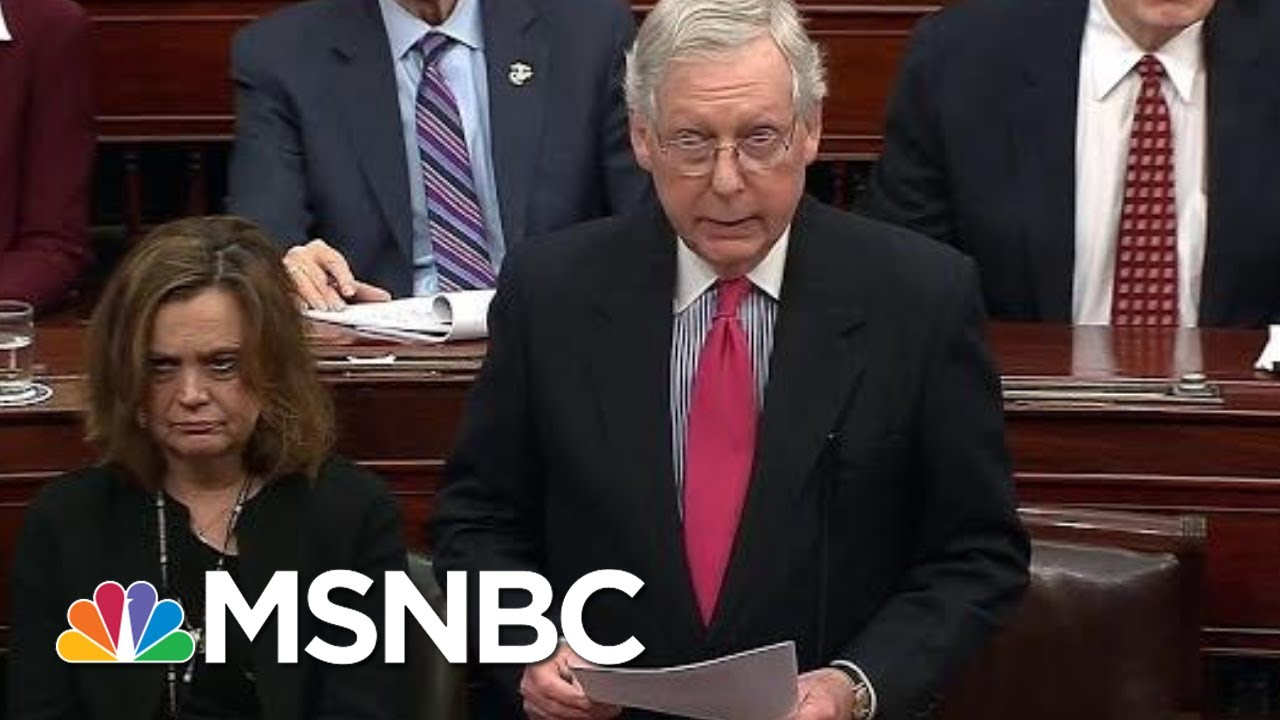 Lawrence: Why Mitch McConnell Revealed He Doesn’t Have The Votes | The Last Word | MSNBC 1