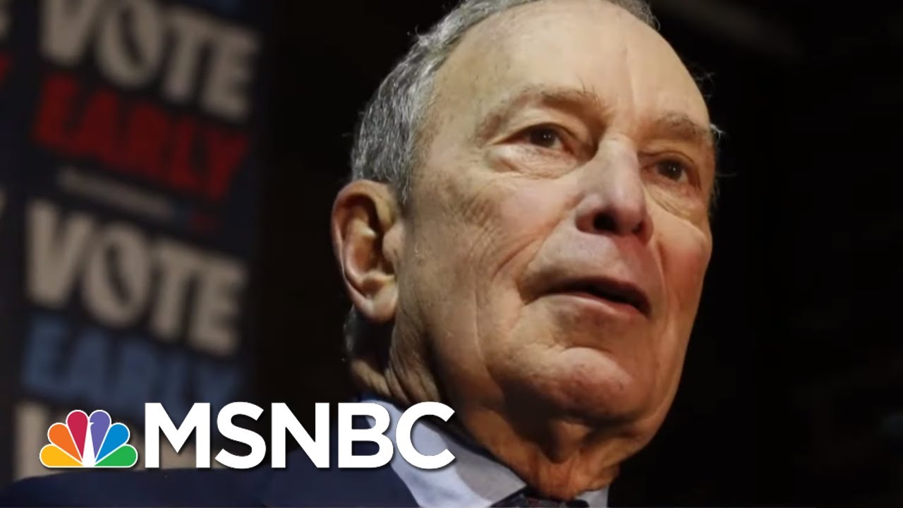 Mike Bloomberg Set To Debate Rivals For The First Time | Deadline | MSNBC 2