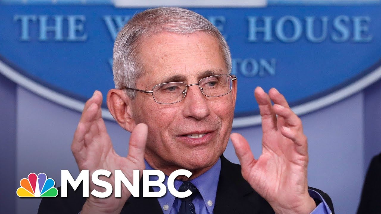 Dr. Fauci Explains The Timeline And Risks Of Creating A COVID-19 Vaccine | MSNBC 4