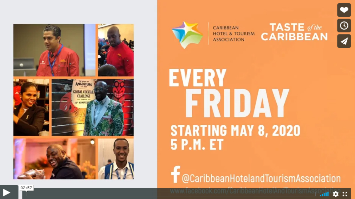 CHTA'S Taste of the Caribbean Launches Virtual Friday Lime
