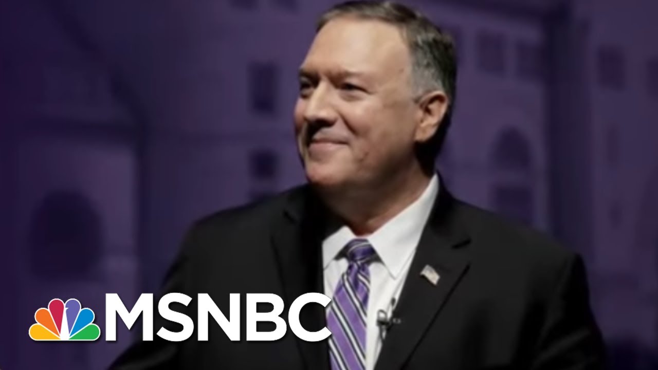 'Things Are Looking Swampier And Swampier': Pompeo Under Fire Amidst Growing Scandals | MSNBC 8