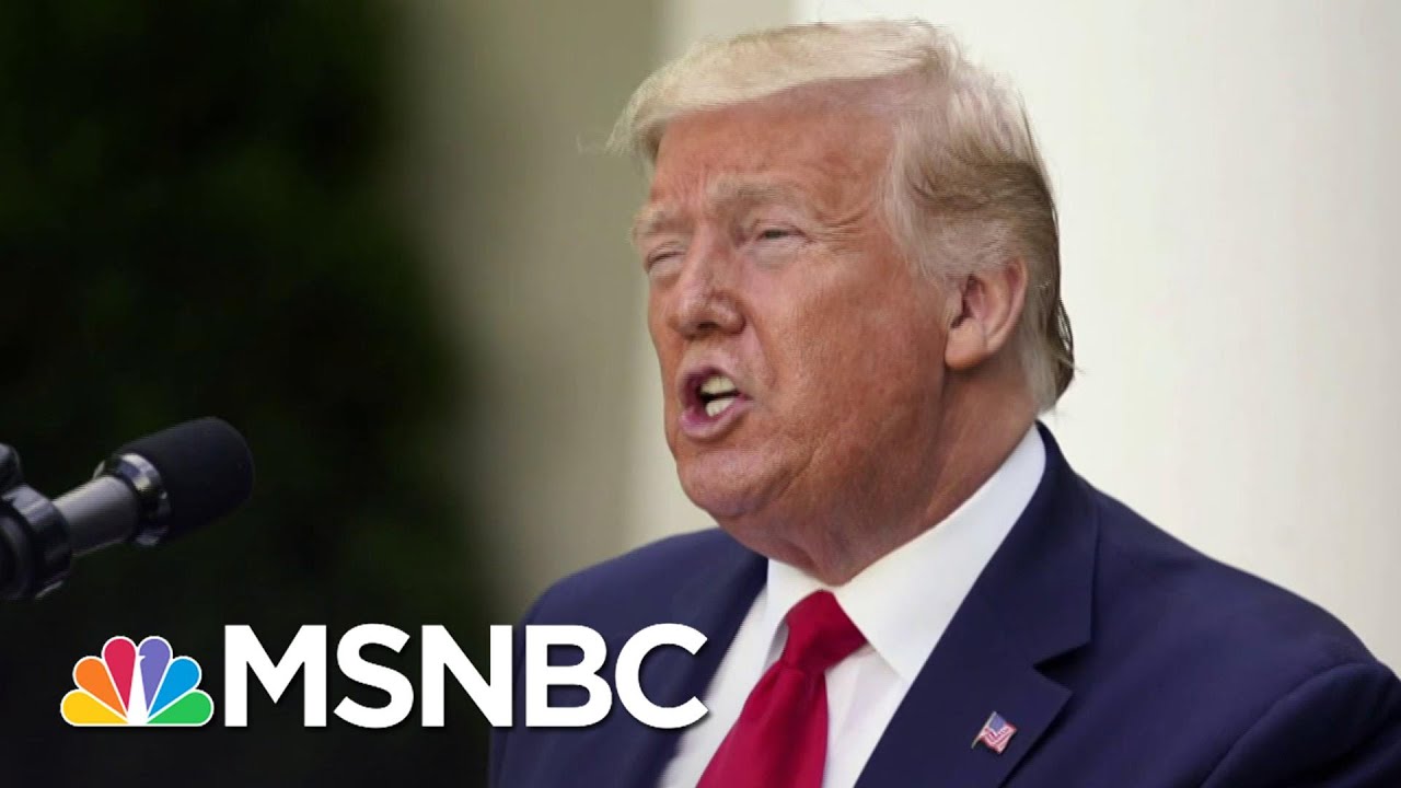 Trump Rages At Twitter After Fact-Check Of His False Mail Ballots Tweet | The 11th Hour | MSNBC 1