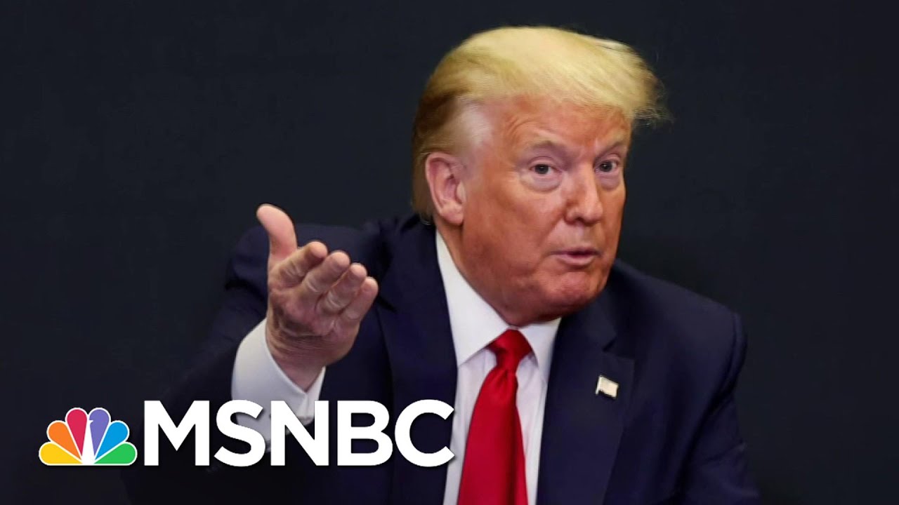 Trump Views Ditching A Face Mask As A Projection Of Power | The 11th Hour | MSNBC 1