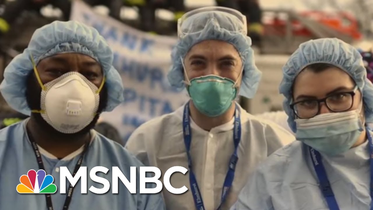 Joe Pays Tribute To Frontline Medical Workers In Song | Morning Joe | MSNBC 1