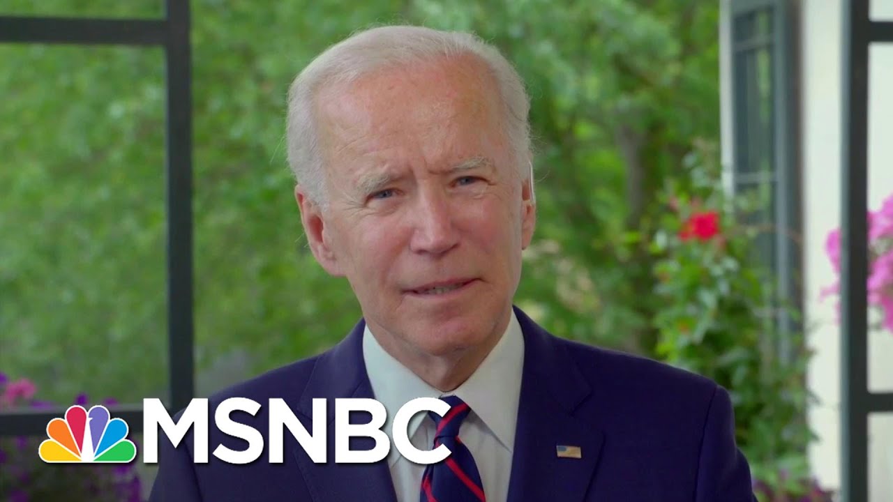 Biden On Death Of George Floyd, Protests: ‘The Words Of A President Matter’ | The Last Word | MSNBC 1