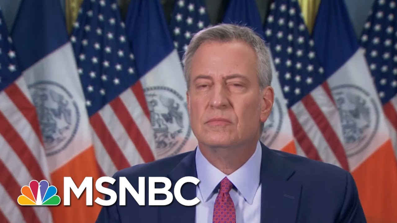 De Blasio: NYC Will Reopen With Evidence Of Profound Change | Morning Joe | MSNBC 4