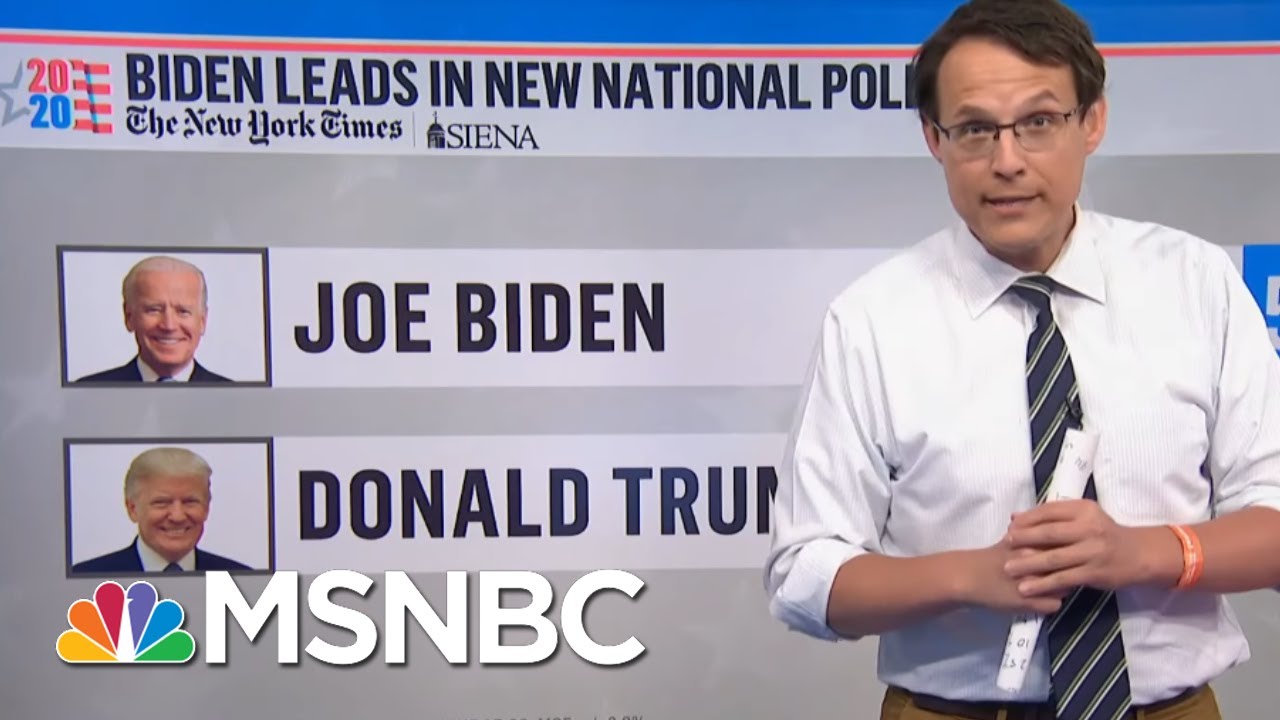 Steve Kornacki: 'The Average Nationally Is A Double-Digit Lead For Joe Biden' | MSNBC 1