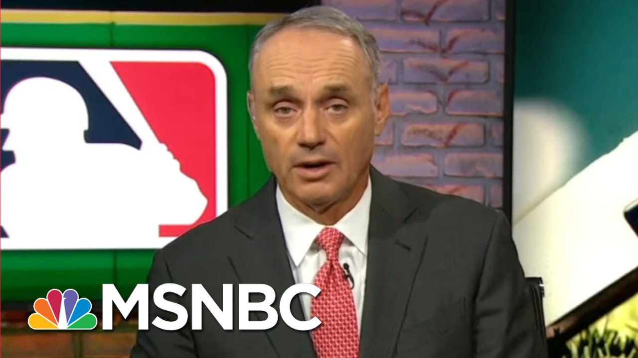 MLB Commissioner Says He's 'Not Confident' About Season | MSNBC 1