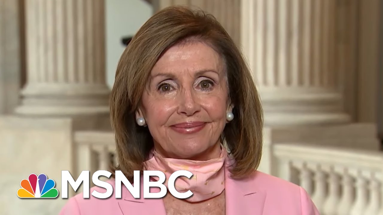 Speaker Pelosi: Trump 'Is Ethically Unfit' To Be President | Andrea Mitchell | MSNBC 1