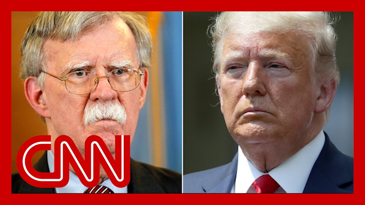 Trump reacts to bombshells from John Bolton's new book 1
