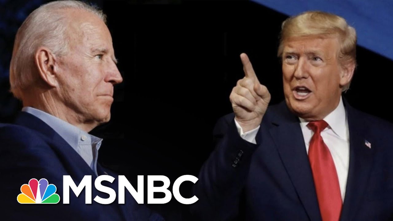Biden Leading Trump In Six Key 2020 Swing States Poll Shows | The 11th Hour | MSNBC 1