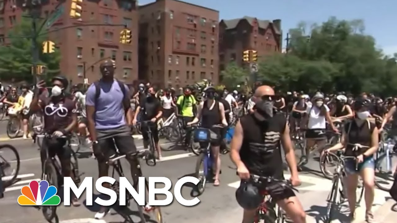 Juneteenth Rallies Across New York City Protest Police Brutality, Demand Change | MSNBC 1