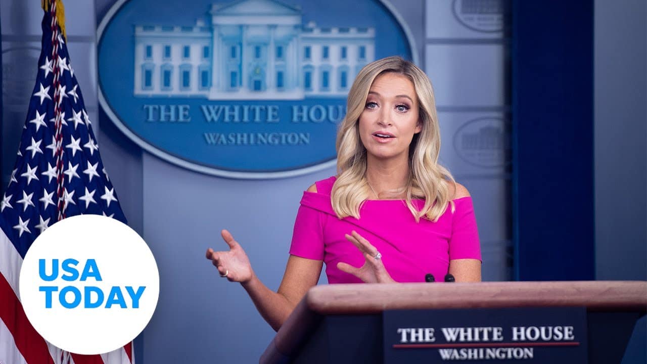White House Press Secretary Kayleigh McEnany holds news conference | USA TODAY 1