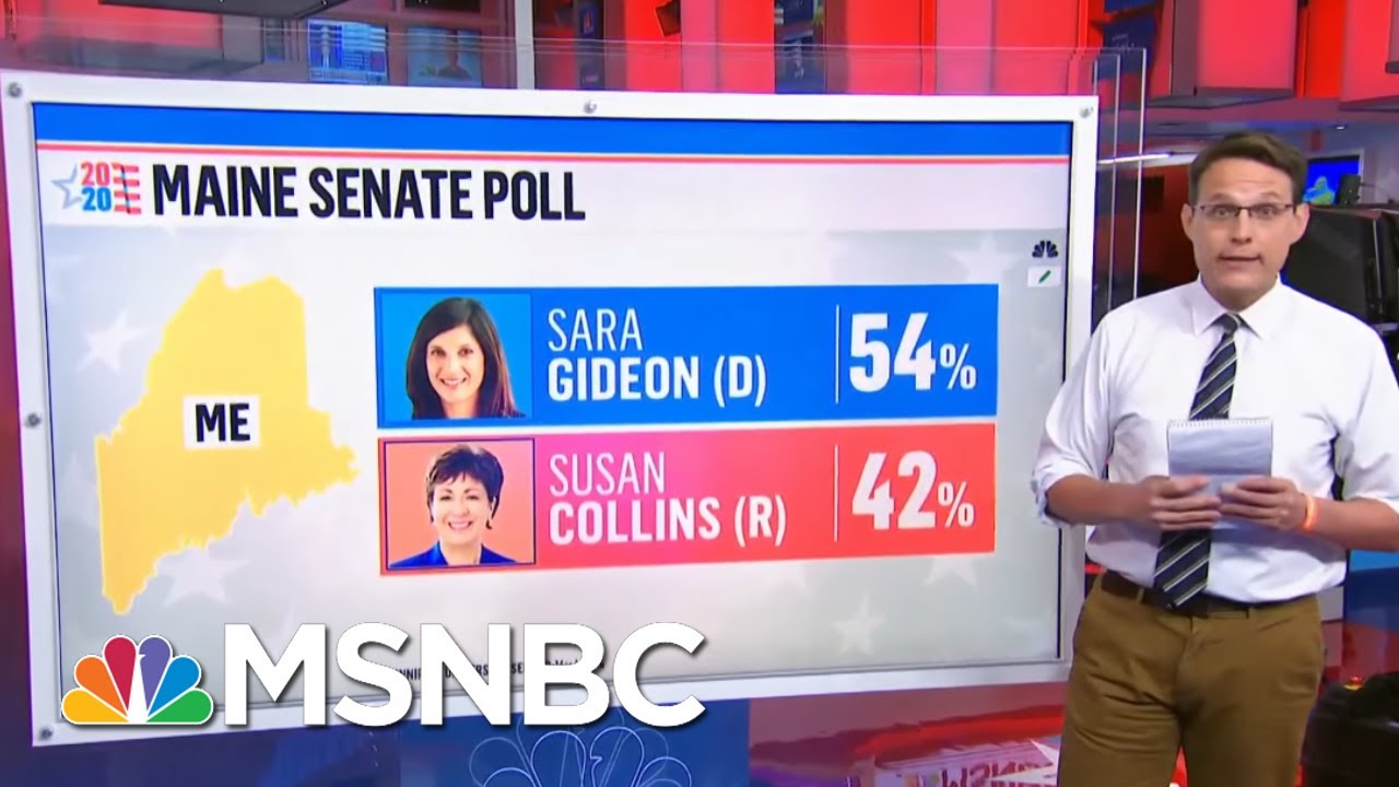 Lindsey Graham In Tight Senate Race, Susan Collins Lagging Behind | Ayman Mohyeldin | MSNBC 2