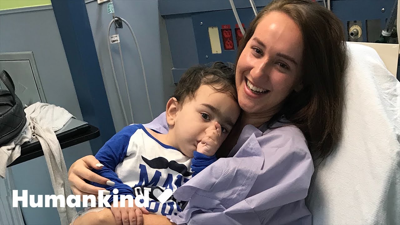 Toddler gets life-saving kidney from 21-year-old | Humankind 7